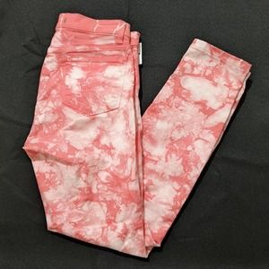 Size 26 j brand jbrand tie die Jeans skinny leg made in usa